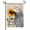 Garden Flag-2, variant on Summer Cactus Dalmatian Cowboy Hat Welcome Garden Flag 12×18in Double Sided Linen Burlap Colorful Weatherproof Decor For House Home Outdoor Seasonal Yard Patio