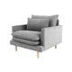 thumbnail image 2 of Sillon individual Euler Gris Claro Kessa Muebles, 2 of 5
