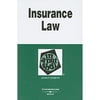 Insurance Law in a Nutshell (Paperback) by John F Dobbyn