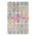 thumbnail image 2 of Unique Loom Charm Collection Area Rug - Horeshoe (4' 1" x 6' 1" Rectangle Multi/Beige), 2 of 6