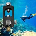thumbnail image 3 of Convertidor de buceo, adaptador de recarga de tanque de aire, adaptador de regulador de cilindro de oxígeno de buceo Black_Gauge_B Cola Adaptador de recarga de tanque, 3 of 5