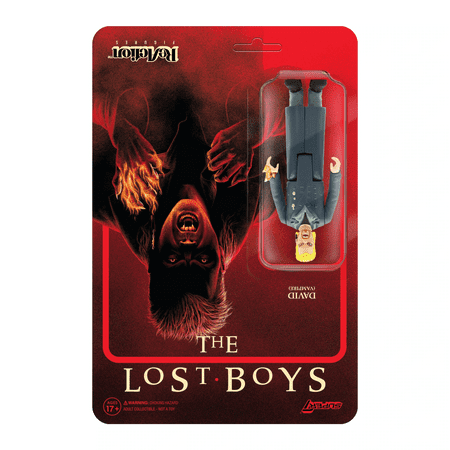 UPC: 0840049815810 | Super7 The Lost Boys David (Vampire) Reaction Figure 3.75 inch