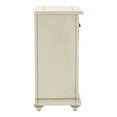 thumbnail image 3 of Furniture of America Bombas Wood 1-Drawer Hallway Cabinet in Antique White, 3 of 9