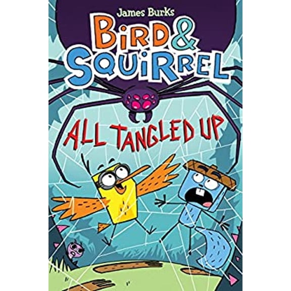Pre-Owned Bird & Squirrel: Bird & Squirrel All Tangled Up: A Graphic Novel (Bird & Squirrel #5): Volume 5 (Hardcover)
