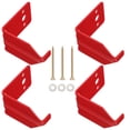 thumbnail image 1 of LIFKOME 4Set Fire Extinguisher Brackets L-shaped Wall Mounts for Home Use 2.4x2.4x1.6in, 1 of 4