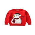 thumbnail image 1 of Bébé Garçon Garçons Pulls de Noël Pulls à Manches Longues Col Rond Pulls Tricotés, 1 of 6
