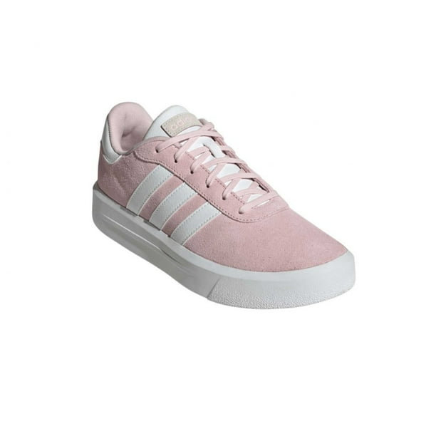 Tenis Casual Adidas Court Platform Suede Rosa IG8614 Mujer 25 cm