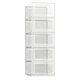 thumbnail image 5 of Caja de zapatos transparente Caja de almacenamiento Cajón tipo zapatero de plástico Gabinete de zapatos transparente en línea Celebrity Shoe White, 5 of 6