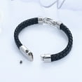 thumbnail image 5 of Men's Cremation Bracelet Celtic Knot Infinity Urn Bracelet for Ashes Men Cuff Urn Bracelet Genuine Leather Ashes Bracelet, 5 of 7