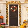 thumbnail image 5 of sruoe Fall Garland Maple Leaf, Halloween Decoration, Artificial Leaf Garland Rattan, Pumpkin Maple Leaf GarlandThanksgiving Party Wall Decor, Garlands for Door Home Party Fireplace Decorations, 5 of 6