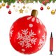 thumbnail image 4 of Las Decoraciones La Navidad Inflable Del Día Fiesta PVC 24 Pulgadas, 4 of 9
