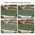 thumbnail image 7 of ODIKA 8'x10' Washable Area Rug Football Endzone Numbered Grid Pitch Stripe Footaball Doormat for Living Room, Under Sectional, Family , Durable, Non-Slip, 7 of 7