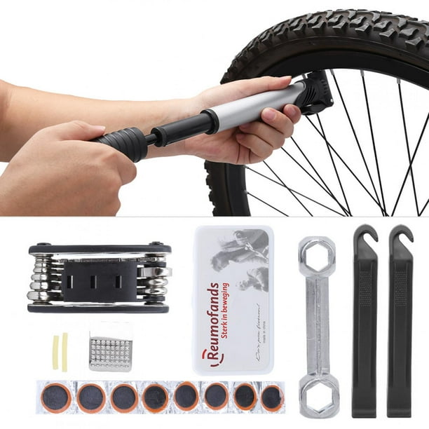 Bolsa Compacta De Herramientas De Ciclismo, Kits De Herramientas Multifunción Para Bicicletas, Herramienta De Reparación De Neumáticos De Bicicleta, aleación De Aluminio Para