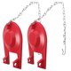 thumbnail image 4 of 2pcs Toilet Valves Flap Cover Toilet Flapper Cover Bathroom Toilet Flapper, 4 of 5