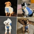 thumbnail image 6 of PETLESO Dog Winter Clothes with Cute Pocket Dog Warm Sweater Dog Clothes for Small Dog- Blue, 6 of 6