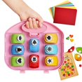 thumbnail image 4 of Kid DIY Hand Embossing Machine Craft DIY Puncher Set for Aged 3+ Children Gifts L2M9, 4 of 5