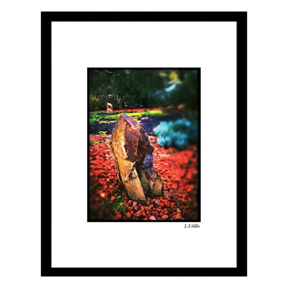 ROCK SHOES Framed Printed Photograph