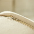 thumbnail image 3 of 16" Handwoven Cotton Throw Pillow Cover with Striped Lines, Black, 3 of 5
