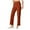 Orange, variant on Idoravan Jeans for Women Straight Leg Pants For Women Casual Loose Straight Leg Wide Leg Cropped Jeans Pant Pockets Trouser Jeans