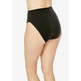 thumbnail image 3 of Comfort Choice Plus Size Hi-Cut Cotton Brief 5-Pack, 3 of 5
