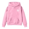 thumbnail image 3 of Rhuody Winter Sweatshirts For Girls Long Sleeve Cartoon Pattern Round Neck Pullover Hoodies Classic Newborn Wear 7-8 Years Pink, 3 of 3