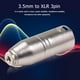 thumbnail image 3 of Adaptadores Convertidor de micrófono FLhrweasw adaptador de enchufe estéreo de 3 pines XLR a conector de 3,5mm, 3 of 8