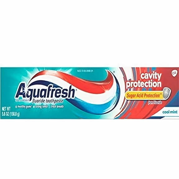 Aqua Fresh Cavity Protect Size Aqua Fresh Cavity Protection (Pack of 3)