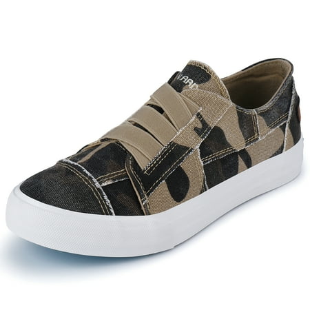 

JENN ARDOR Women’s Canvas Shoes Low Top Slip on Walking Shoes Casual Shoes Fashion Sneakers