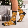 thumbnail image 7 of Vsdgher Halloween Witches Gnome Unisex Crew Socks Lightweight Breathable Ventilation Ankle Socks, Mid-calf socks for Daily, 7 of 7