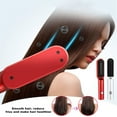 thumbnail image 3 of CNKOO Enhanced Hair Straightener Brush, 2-in-1 Ionic Straightening Brush with Anti-Scald Feature, Auto Temperature Lock & Auto-Off Function,Portable Frizz-Free Silky Electric Straightening Comb, 3 of 9