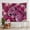 B, variant on XaaKee, Cherry Bloom Rosette Jaguar Tapestry, Maximalist Floral Wall Tapestry, High-Quality Polyester Bedroom Tapestry, 60x40Inch