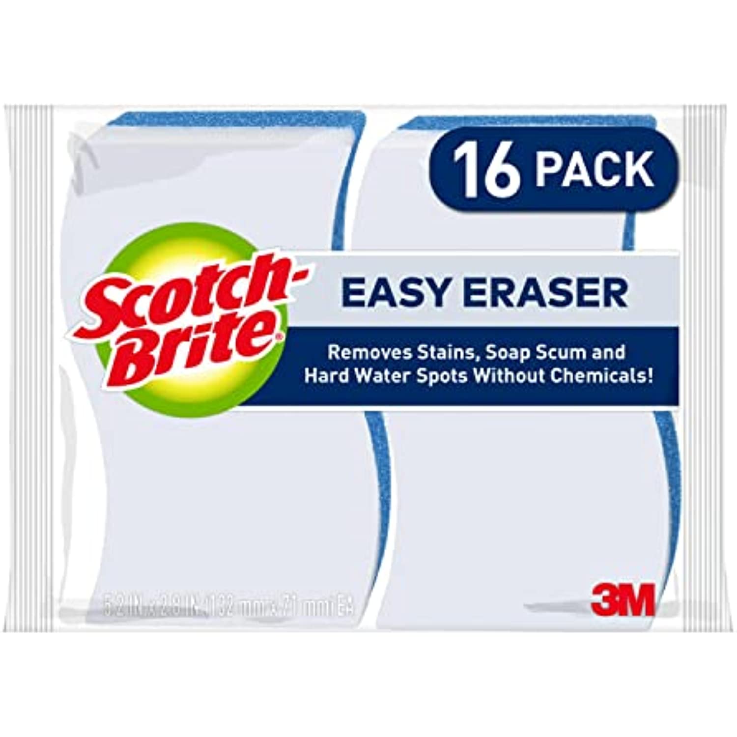 ScotchBrite Easy Erasing Pad, Removes Stains, Smudges & Scuffs From