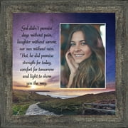 God Didn't Promise Days without Pain, Encouragement gifts for Women, Gift for Cancer Patients, Chemo Patient Gifts, Cheer Up Gifts, Uplifting Gifts, God's Promises, 6424BW