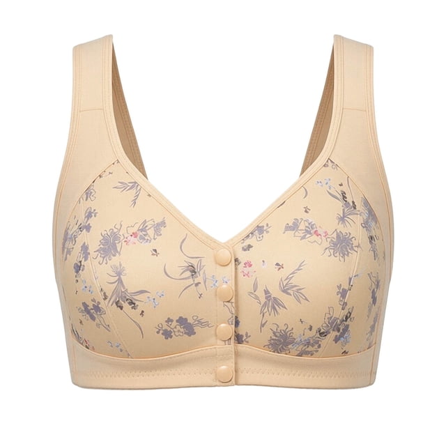 Product Classification Bra Womens Lingerie Front Buttoned Backless Comfortable Seamless Supportive Design with Adjustable Straps and Cup Shaping for Casual Everyday Wear
