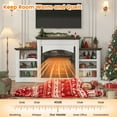 thumbnail image 4 of Frmobepts 72" Electric Fireplace with Mantel and Cabinets, Fireplace TV Stand for Living Room Bedroom, Stacked Stone Surround and Remote Control 3D Realistic Flame, 4 of 9