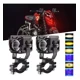 thumbnail image 2 of Faros Auxiliares Led Lupa Ojo Diabólico Spot Luz Para Moto, 2 of 8