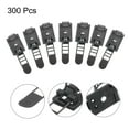 thumbnail image 4 of Uxcell Wire Organizer Ties, 9.3-31.9mm Cable Management Adjustable Zip Ties Cord Clips Wire Black Pack of 300, 4 of 5