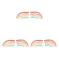 thumbnail image 4 of tssuouriy 2x Rainbow Wall Sticker For Wide Range Of Applications Rainbow Wall Stickers PVC Beautification Decoration Waterproof LGWS020 3Set, 4 of 6