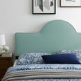 thumbnail image 6 of Modway Dawn Twin Modern Performance Velvet Headboard in Mint Green, 6 of 6