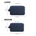 thumbnail image 5 of BAGSMART Large Size Toiletry Bag for Men, Travel Makeup Cosmetic Bag Water-resistant Organizer Shaving Bag for Toiletries Accessories, Nary Blue, 5 of 7
