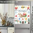 thumbnail image 6 of Coolnut Christmas Snowman Winter Dishwasher Magnet Cover, Front Dishwasher Cover Decoration, Home Cabinet Decals Appliances Stickers, Magnetic Sticker Christmas Decorative, 6 of 6