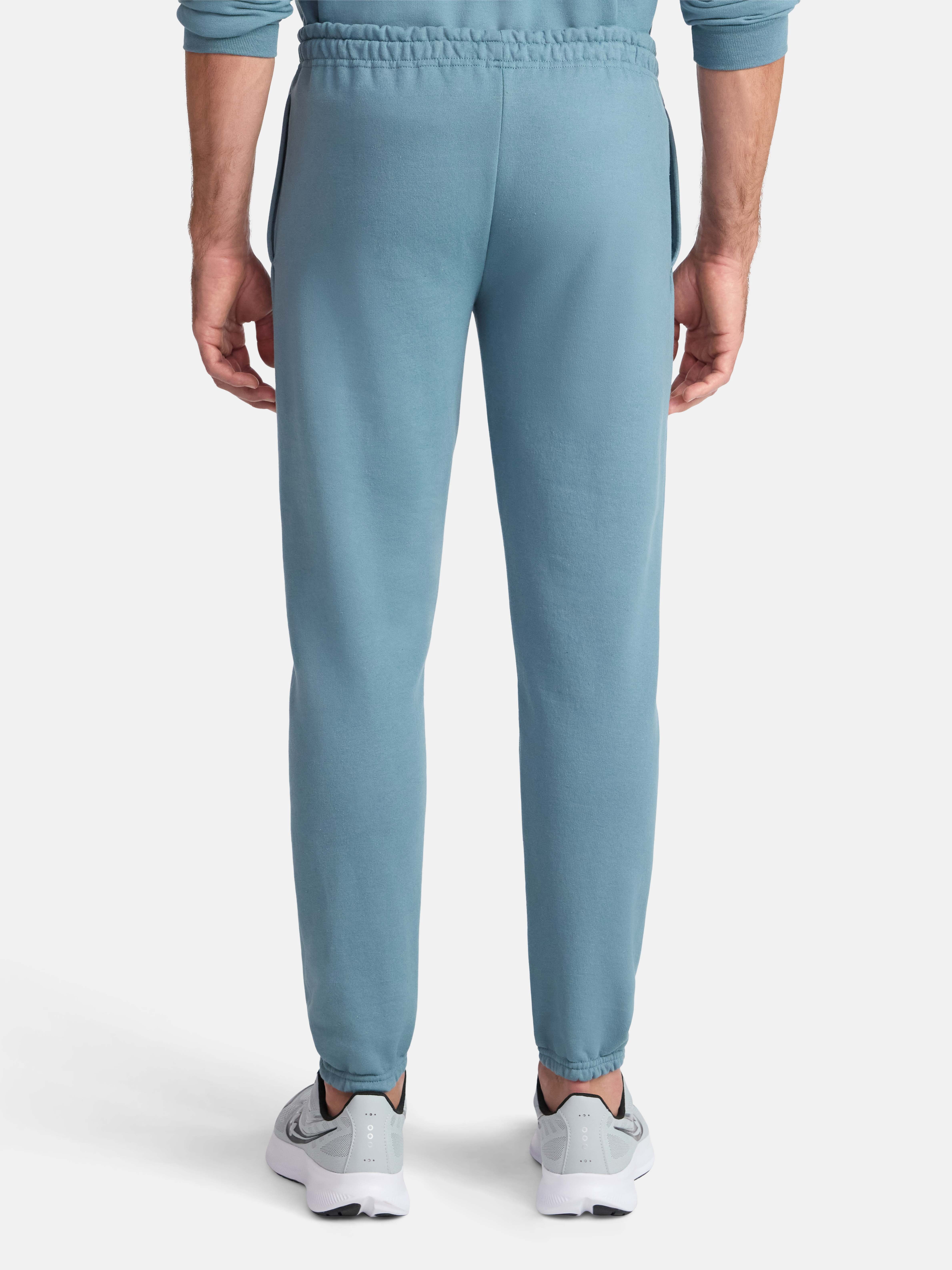Athletic Works Men's and Big Men's Fleece Jogger Sweatpants, Sizes XS-5XL