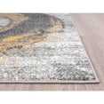 thumbnail image 4 of Modern Grey Indoor Machine-Made Rectangle Area Rug Laguna Collection 4' x 6' N/A 4' x 6', 4 of 5