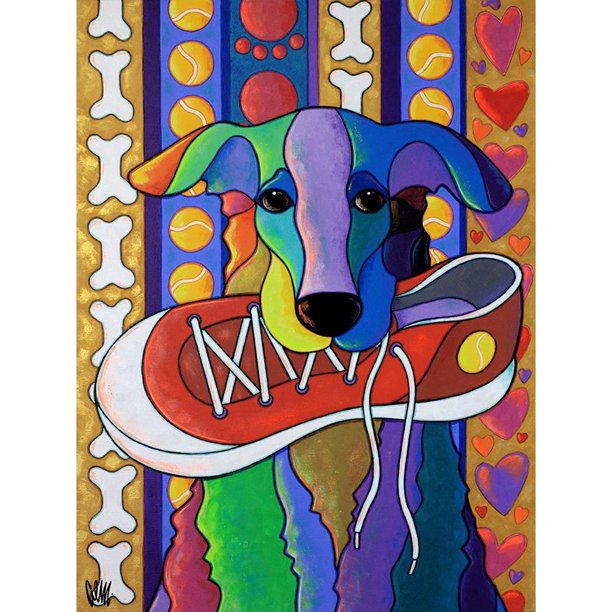 Diamond Painting (DE6122) 5D Gato Perro Animal Cuadrado Resina Rhinestone (Perro) 30x40cm Hugtrwg Para estrenar