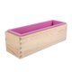 thumbnail image 1 of Soap Mold, Easy To Clean Non-Toxic Safe Material Rectangle Soap Mold, Do Not Bend Water For Soap, 1 of 8