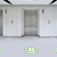 thumbnail image 3 of Amdohai Antiskid Sticker Floor Sign Floor Decal Protect Distance Green, 3 of 8