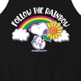 thumbnail image 3 of Peanuts - Follow The Rainbow - Men's Jersey Tank Top, 3 of 6