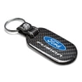 thumbnail image 2 of Ford Fusion 100% Real Black Carbon Fiber Tag Style Key Chain, 2 of 6