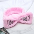 thumbnail image 2 of Puntoco Clearance Velvet Hairband Solid Bow Knot Women Hair Ring Head Hoop Girls Headband, 2 of 2