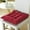 Red, variant on Hvmvliv Chair Cushions Memory Foam Chair Pads Chair Cushion with Ties Non-Slip Thicken Chair Pads for Outdoor & Indoor Furniture(45x45cm) Black